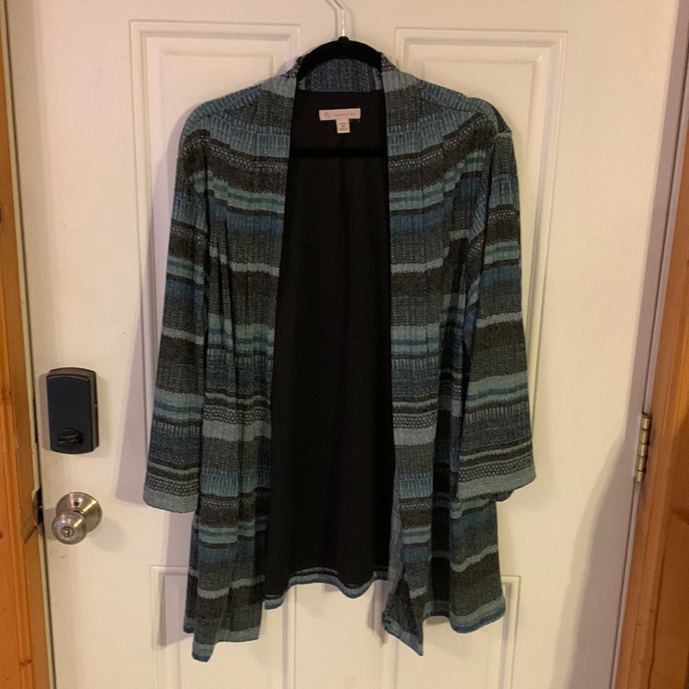 Dressbarn Open Cardigan